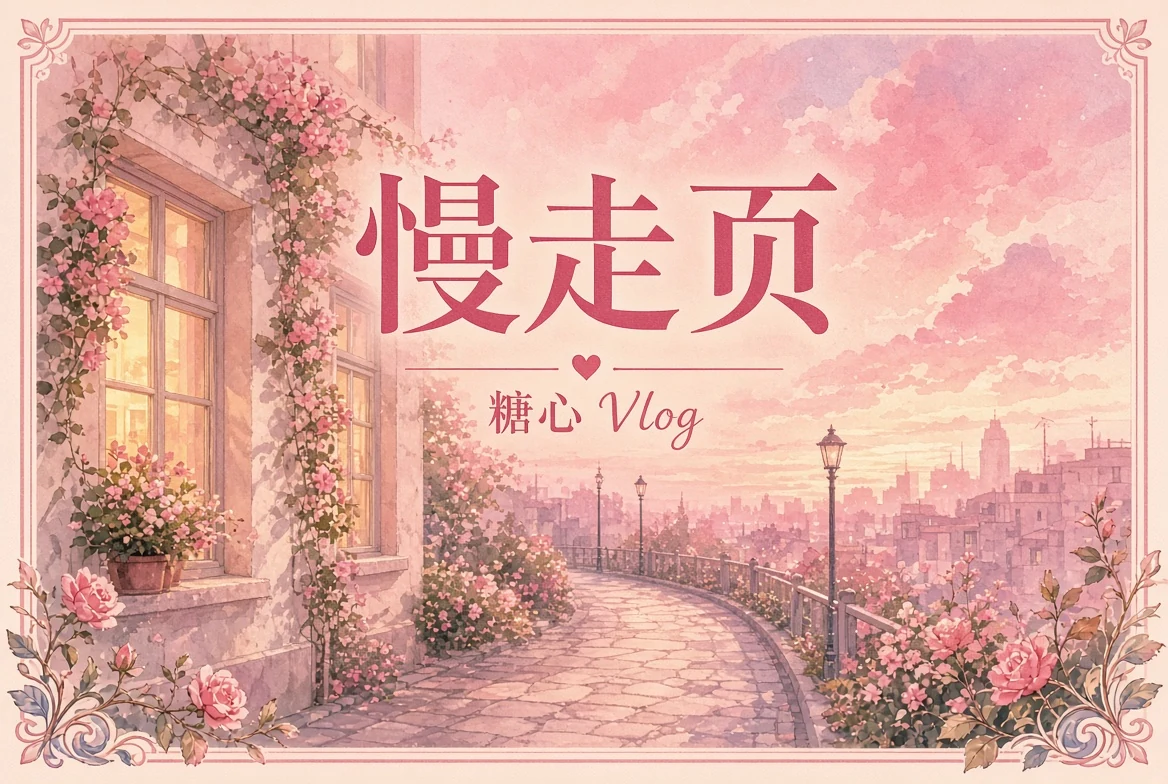 糖心Vlog慢走页观看方法